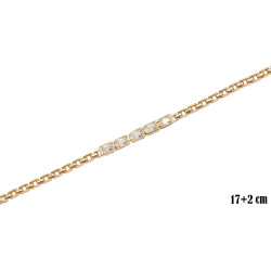 Bransoletka Xuping pozłacana 18k - MF38997